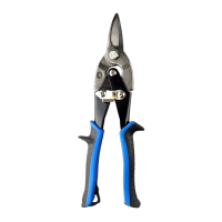 Ножницы по металлу 250 мм, прямой рез, в блистере, "MAXIMUM" MX 02470