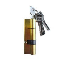 Личинка для замка 100 мм, смещенный цилиндровый механизм, AB