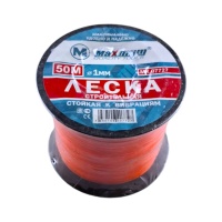 Леска строительная 1 мм х50 м, цветная (3181)