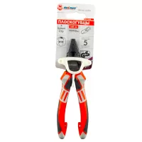 Плоскогубцы 165 мм, CRV сталь, оксидированные, красно-серые, "MAXIMUM" MX 04146